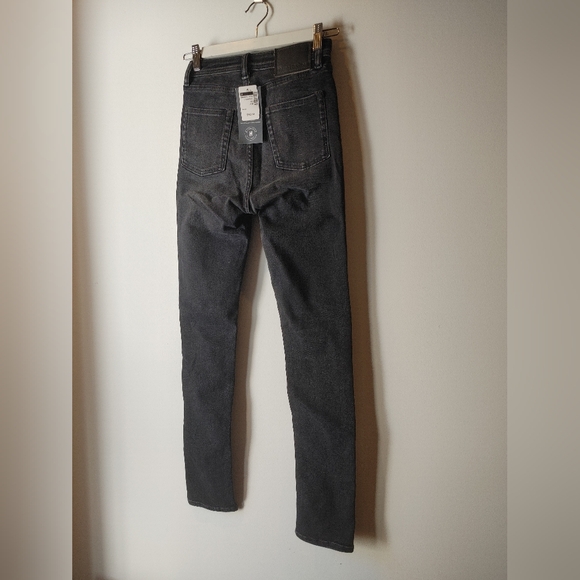 Acne Studios Peg Jean Used Black NWT Size 24 - Picture 5 of 11